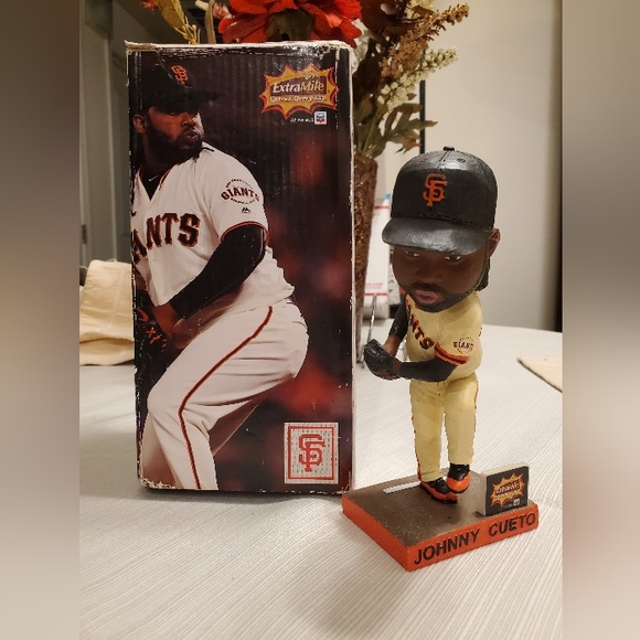 JOHNNY CUETO SHIMMY BOBBLE HEAD 2017 # SF GIANTS - Picture 8 of 13